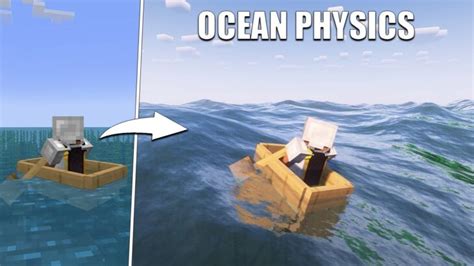 Minecraft Ocean Physics Physics Mod Minecraft Summary