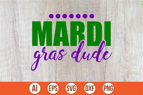 Mardi Gras Dude Graphic By Creativemim2001 · Creative Fabrica