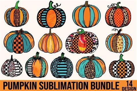 Pumpkin Sublimation Bundle Graphic By Abstore · Creative Fabrica