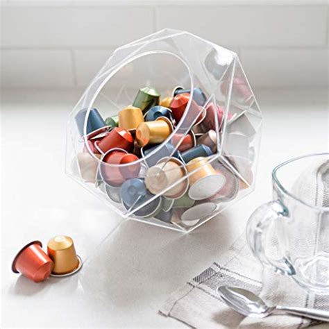 Verre Collection Hexagon Plexiglass Capsule Pod Holder Compatible For