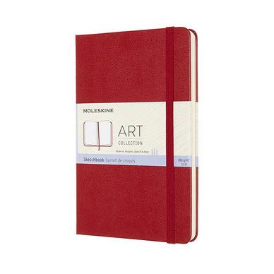 Carnet De Croquis Art X Cm Rouge Scrapmalin