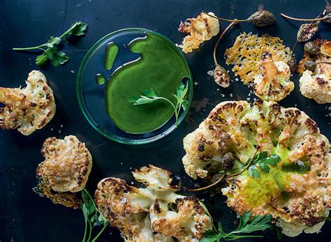 Roast Cauliflower With Parsley Oil Woolworths Taste