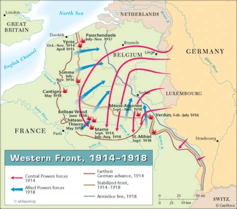 World War I Timeline Ss11 Timetoast Timelines