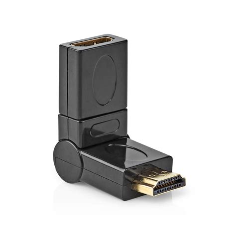 Adapter Hdmi Male Hdmi Female Swivel Rotate Hdmi Beweegbare