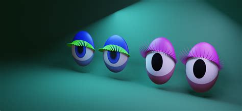 Geometry Node Eyelids with Eyelashes for Stylized Cartoon Eyes in ...