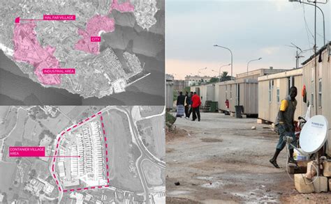 The diagram on the left shows the position of the camp in the ...