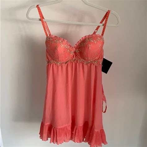 Intimates Sleepwear Coral Lingerie Set Poshmark