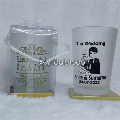 Jual Souvenir Gelas Dof Jamu Kemas Mika Shopee Indonesia