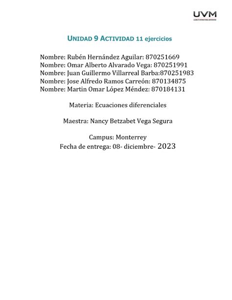 A11 MOLM Actividad 11 Ejercicios UNIDAD 9 ACTIVIDAD 11 Ejercicios