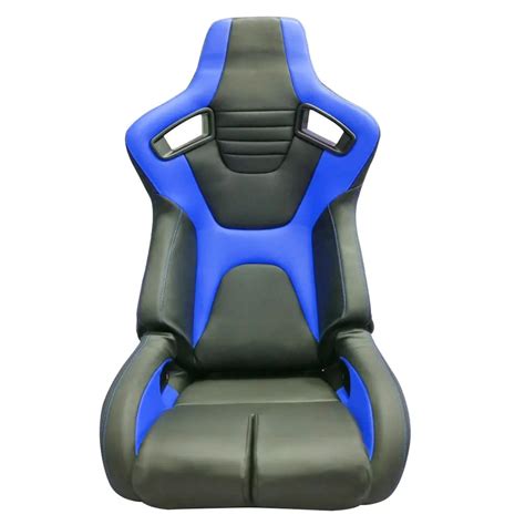 Reclinable Racing Seats Pvc Pair Max Motorsport