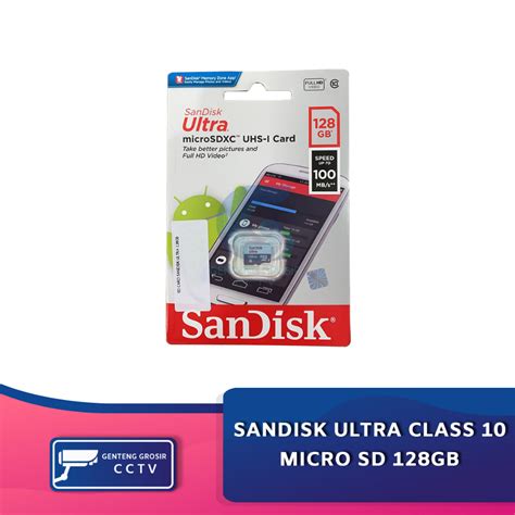 Jual Sd Card Sandisk Ultra Class 10 Micro Sd 128gb Original Shopee