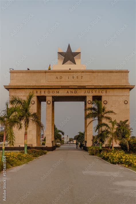 Black Star Square In Accra Ghana One Of The Most Important