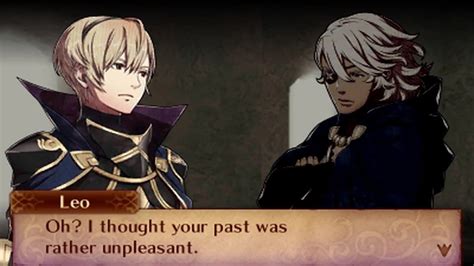 Fire Emblem Fates Conquest Leo And Niles Support Conversations Youtube