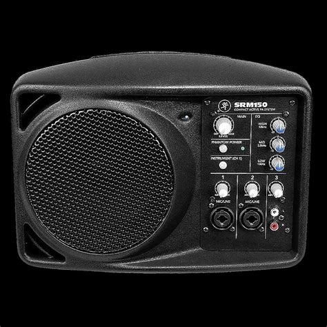 Mackie Srm150 150w 525 Inch Compact Powered Pa System 663961028379