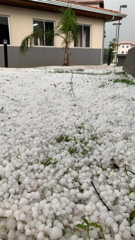 Ltimas Not Cias Tempestade De Granizo Atinge Curitiba E Regi O