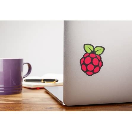 Official Logo Sticker Raspberry Pi