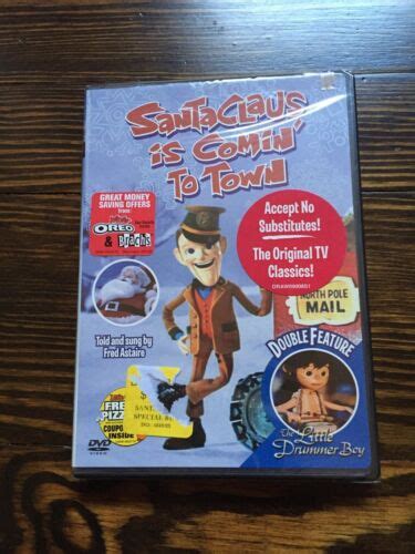 Santa Claus Is Comin To Townthe Little Drummer Boy Dvd Ebay