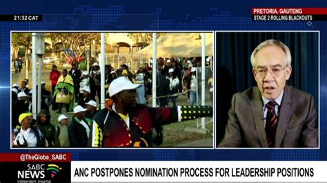 Anc Postpones Nominations On Who Lead The Party Come December National