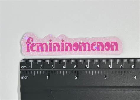 Femininomenon Y2K Holographic Waterproof Sticker Chappell Roan Stickers