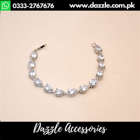 Silver Bracelet Design Pakistan - Dazzle Accessories