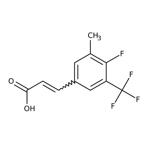 4 Fluoro 3 Methyl 5 Trifluoromethyl Cinnamic Acid 97 Thermo