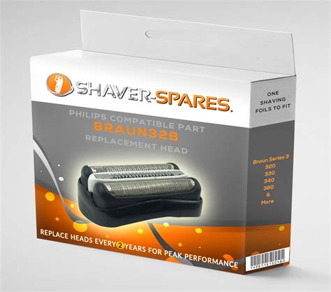 Braun 32b Cassette Head Unit - Shaver spare parts for all electric UK ...