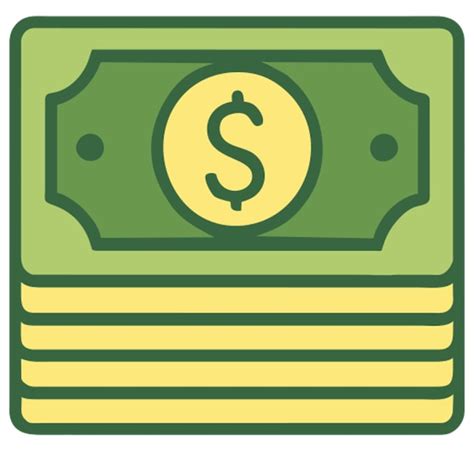 El Icono Del Dinero Vector Premium