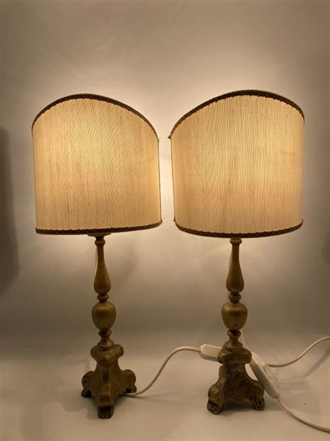 Lampada Da Tavolo 2 Ottone Fine XIX Secolo Catawiki