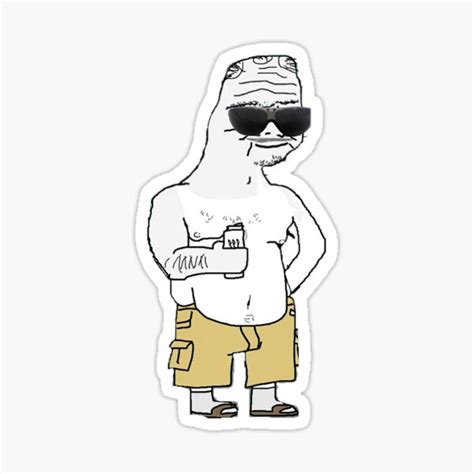 "Funny Wojak Boomer Meme Sticker" Sticker for Sale by Shidesama | Redbubble