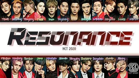 Nct 2020 엔시티 2020 Resonance Lyrics Color Coded Lyrics Han Rom Eng