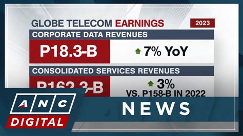 Globe Posts P18 3 B Corp Data P162 3 B Consolidated Services Revenues