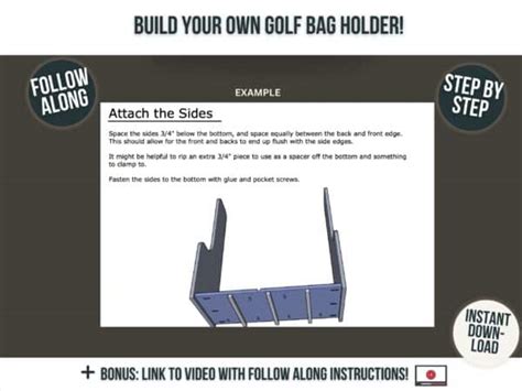 Golf Bag Holder Plans | Wilker Do's DIY Plans