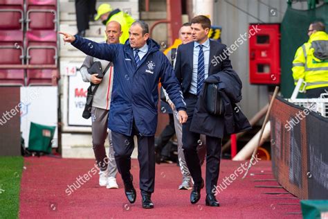 Rangers Security Chief Robin Howe Left Editorial Stock Photo Stock