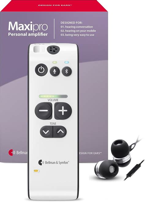 Maxi PRO Personal Sound Amplifier For Easy Hearing Solutions Speech