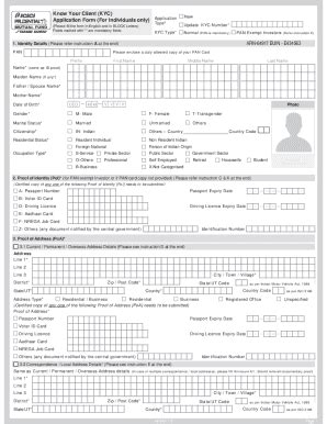 Fillable Online Get Cams Kra Kyc Application Form Fax Email Print