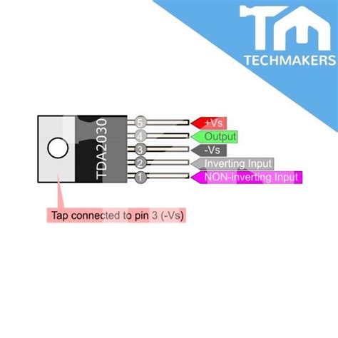 Tda2030 Audio Amplifier Pinout Datasheet Examples 58 Off