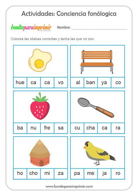 Conciencia Fonologica Para Ni Os De Inicial Pdf