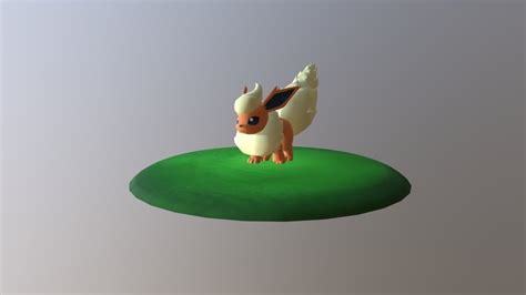 Flareon 3d Model By Xander Elxanderomg 95b9dba Sketchfab