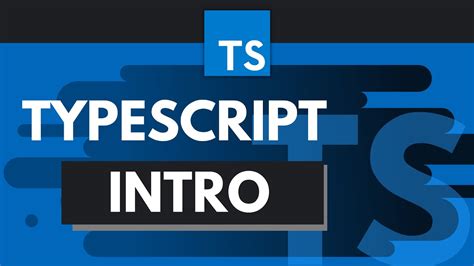 Typescript Tutorial 1 Introduction Youtube