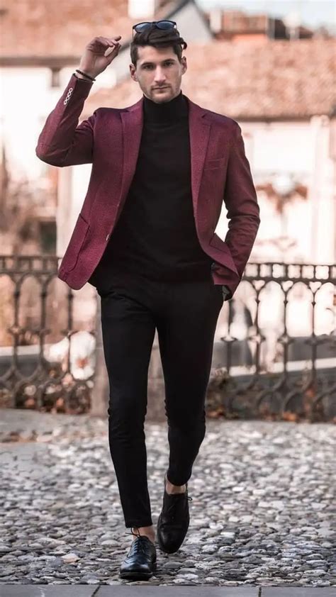 Maroon Blazer Matching Shirt And Pant Ideas Maroon Blazer Combination