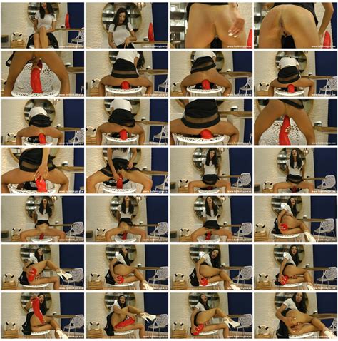 Girl Fuck Her Ass With Huge Tentacle Dildo From MrHankey Hotkinkyjo Fisting Blog