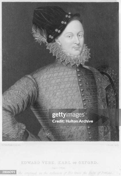 Edward De Vere 17th Earl Of Oxford Photos Et Images De Collection