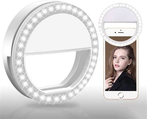 Led Selfie Ring Light For Iphone And Android Portable Ring