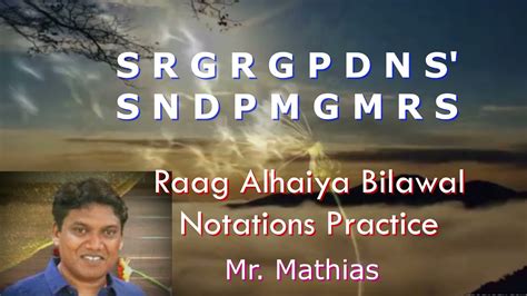 Raag Alhaiya Bilawal Practice Govardhana Giridhari Notation