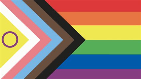 símbolos trans intersexo e antirracismo bandeira LGBT ganhou