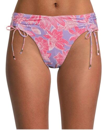 New Time Tru Womens Low Rise Cheeky Bikini Bottom Size Xl Ebay