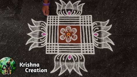 Vinayagar Chaturthi Special Padi Kolam X Dot Ganesha Festival Kolam