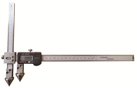 CENTER DISTANCE DIGITAL CALIPER WITH AWL ANVILS