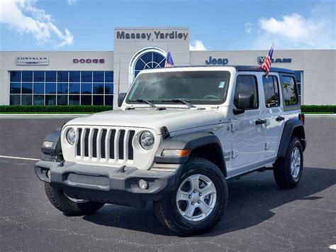 Pre Owned 2018 Jeep Wrangler Unlimited Sport S Convertible In