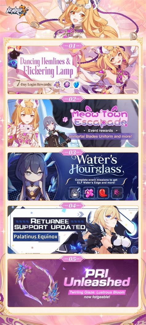 Honkai Impact 3rd On Twitter Launch Week Event Update 1